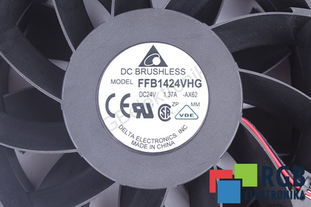 FFB1424VHG DELTA 140X140X50MM, 24V, 1.37A VENTILADOR