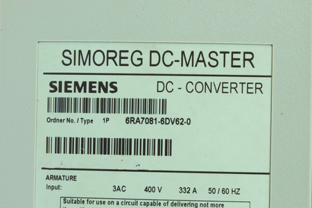 6RA7081-6DV62-0 SIEMENS