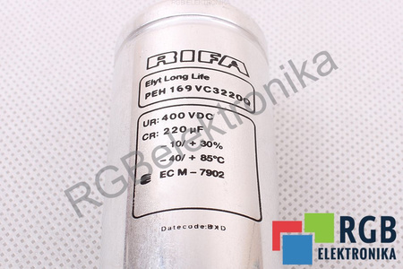 CONDENSADOR PEH 169 VC3220Q RIFA 220UF, 400VDC, CR