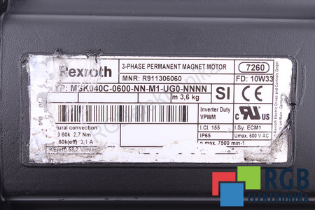 MSK040C-0600-NN-M1-UG0-NNNN BOSCH REXROTH R911306060