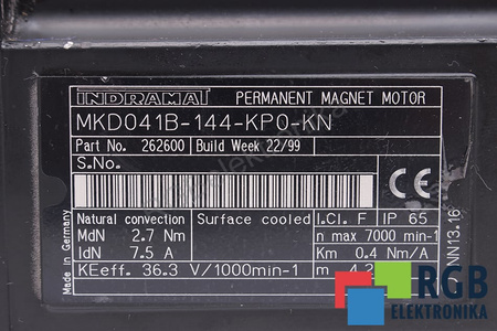 MKD041B-144-KP0-KN INDRAMAT R911262600