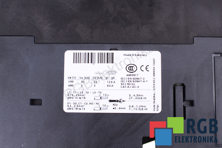 3RV1431-4DA10 SIEMENS SIRIUS SECCIONADOR