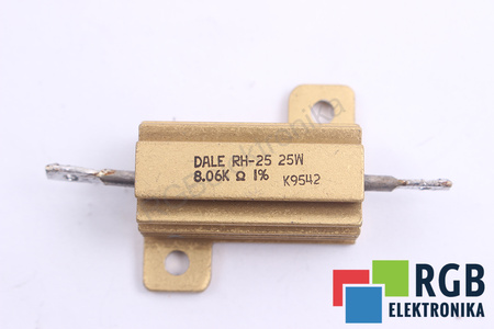 RESISTENCIA RH-25 DALE 8.06 KOHM 8.06KOHM, 25W