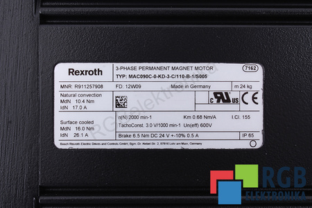 MAC090C-0-KD-3-C/110-B-1/S005 REXROTH R911257908