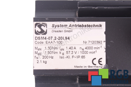 DSM4-07.2-20I.94 SYSTEM ANTRIEBS TECHNIK ESTATOR