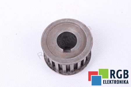 POLEA DENTADA 55X49MM CORREA 33MM EJE 24MM CHAVETERO 8X3MM Z=18