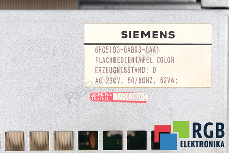 6FC5103-0AB03-0AA1 SIEMENS SINUMERIK 840C/840CE