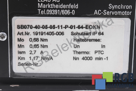 SB070-40-05-05-11-P-01-64-EOKN ELAU ESTATOR