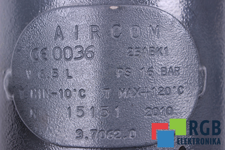 25ABK1 AIRCOM 6.5L 16BAR TANQUE SEPARADOR