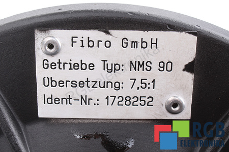 NMS90 FIBRO I=7.5 ENGRANAJE