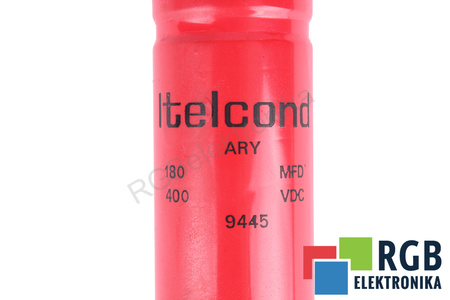 CONDENSADOR 180MFD 400VDC ITELCOND