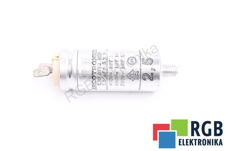 CONDENSADOR C.87.8FF2MKP ARCOTRONICS 2.5UF, 500V