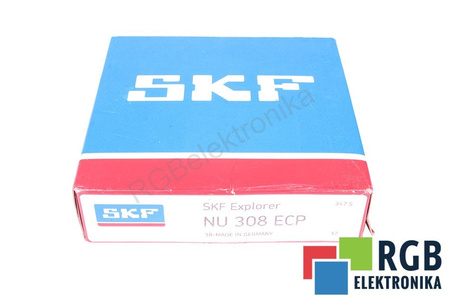 NU308ECP SKF 8000RPM, 9500RPM, 40X90X23 93KN, 78KN RODAMIENTO DE RODILLOS
