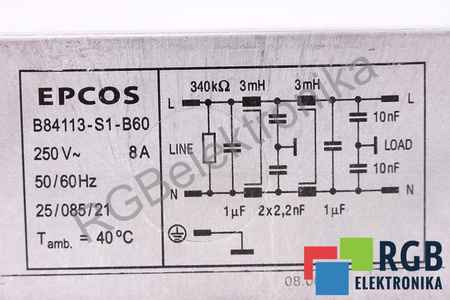B84113-S1-B60 EPCOS FILTRO