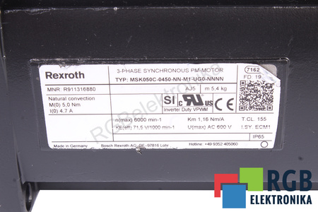 MSK050C-0450-NN-M1-UG0-NNNN REXROTH R911316880