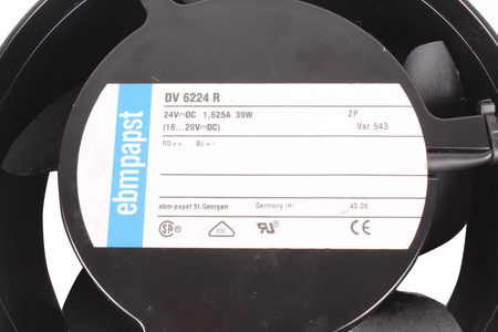 DV6224R EBM PAPST 0.039KW, 24V, 1.625A VENTILADOR