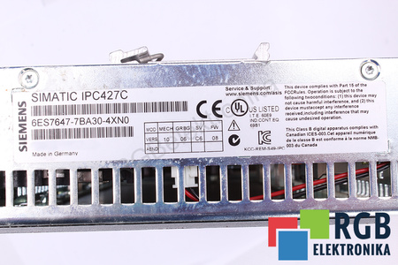 6ES7647-7BA30-4XN0 SIEMENS SIMATIC MICROBOX PC IPC427C