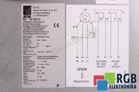 SK3218910 RITTAL CLIMATIZADOR