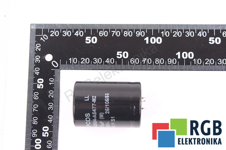 CONDENSADOR B43501-A5477-M EPCOS 470UF 450VDC