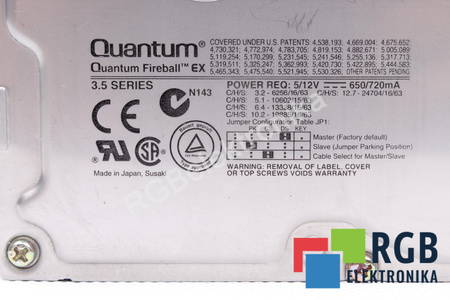 EX32A012 QUANTUM FIREBALL