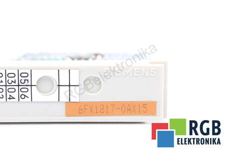 6FX1817-0AX15 SIEMENS