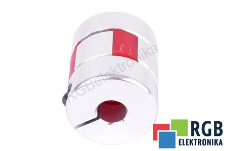 YH10-25-8-12-30 D=25MM D1/D=8/12MM L=30MM ALUMINIUM ACOPLAMIENTO DE MORDAZA FLEXIBLE