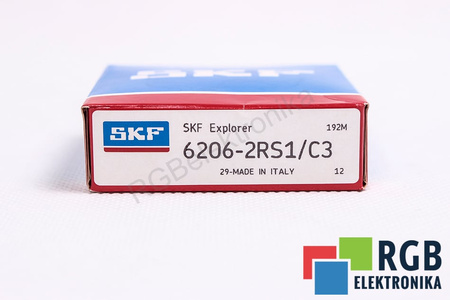 6206-2RS1/C3 SKF 8000OBR/MIN, 20.3KN, 11.2KN 30X62X16 RODAMIENTO