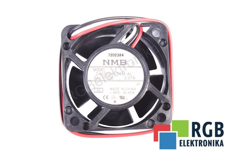 04020VA-24M-AL NMB TECHNOLOGIES 40X40X20MM, 24V VENTILADOR