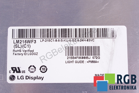LM215WF3 LG MATRIZ LCD