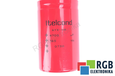 CONDENSADOR AYX-HR ITELCOND 4700UF, 160V