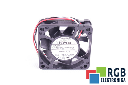 A90L-0001-0529#135 FANUC 2406VL-05W-B59 60X60X15MM, 24V VENTILADOR