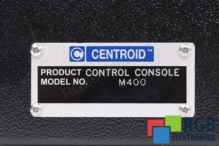 M400 CENTROID #13181 CONSOLA OPERATIVA CNC CON ORDENADOR Y TECLADO