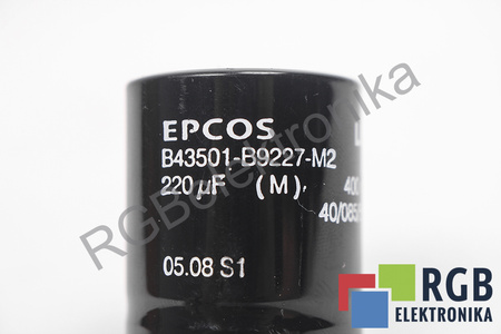 CONDENSADOR B43501-B9227-M2 EPCOS 220UF, 400VDC