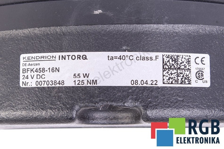 BFK458-16N KENDRION 24VDC FRENO