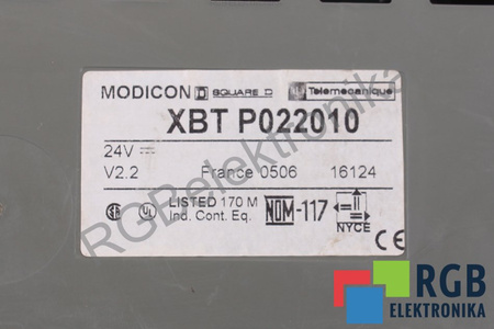 XBTP022010 TELEMECANIQUE MODICON D