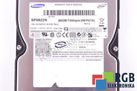 SP0822N SAMSUNG 3.5" 80GB IDE