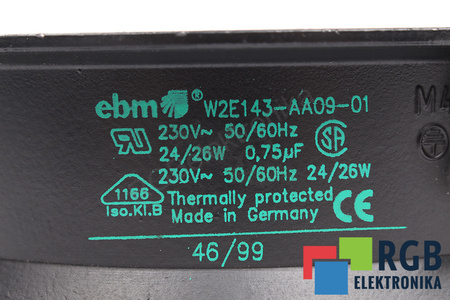 W2E143-AA09-01 EBM PAPST 172X51MM