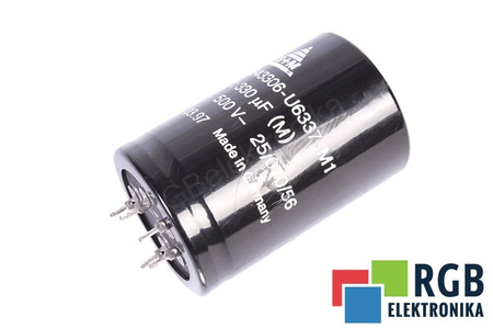 CONDENSADOR B43306-U6337-M1 S+M 330UF, 500V