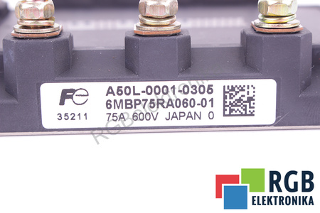 6MBP75RA060-01 FUJI ELECTRIC A50L-0001-0305