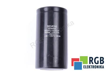 CONDENSADOR B43455-S4338-M1 SIEMENS 3300UF, 350V