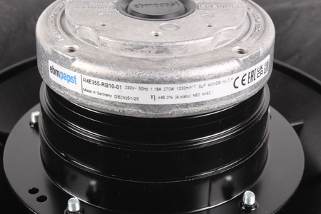 R4E355-RB10-01 EBM PAPST 0.27KW, 230V, 1.18A, 355MM VENTILADOR