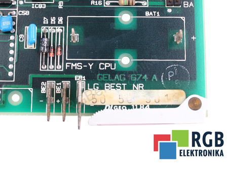 FMS-Y CPU GROSSENBACHER ELEKTRONIK 5050501 GELAG 674A