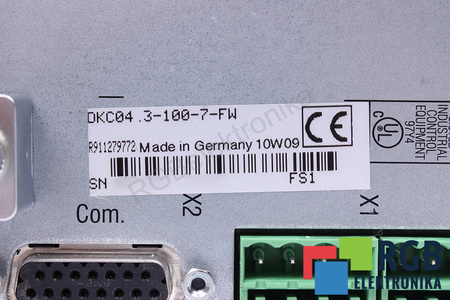 DKC04.3-100-7-FW REXROTH R911279772