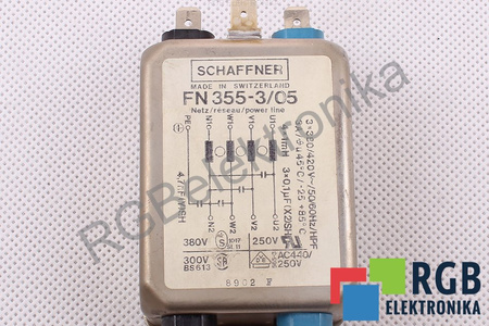 FN355-3/05 SCHAFFNER FILTRO