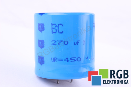 CONDENSADOR 270UF 450V BC