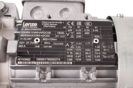 MDEMAXX063-42C03 LENZE G50BB124MHAR2C00