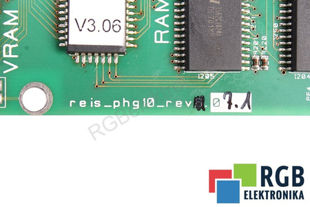 PHG10 REIS ROBOTICS 452 200758609 PLACA BASE AVERIADO - PARA PIEZAS