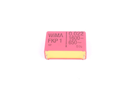 CONDENSADOR 0.022UF 1600VDC WIMA FKP1 650VAC