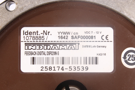 DSF02MN-S INDRAMAT SAF000081 1078885 CODIFICADOR