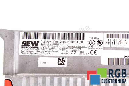 31C015-503-4-00 SEW EURODRIVE 8263337 MOVITRAC